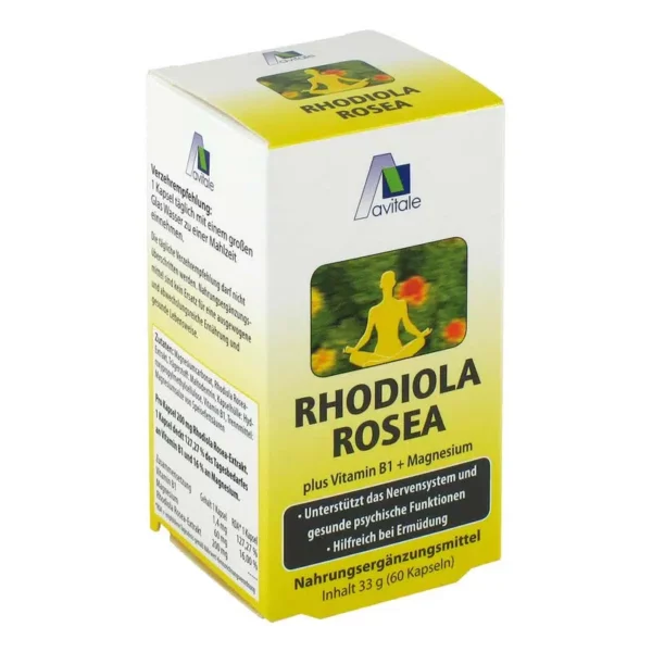 Rhodiola Rosea (rožni koren) 60 kapsul