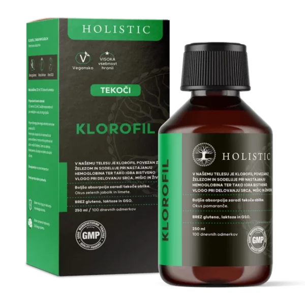 Tekoči klorofil Holistic 250ml