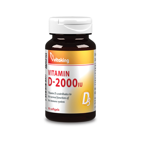 Vitamin D3 2000IU 90 kapsul