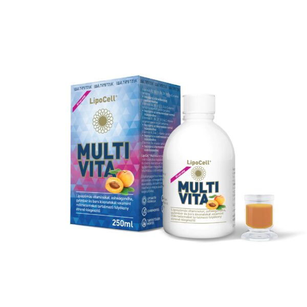 Liposomski multivitamin z mikrohranili in rastlinskimi ekstrakti 250ml